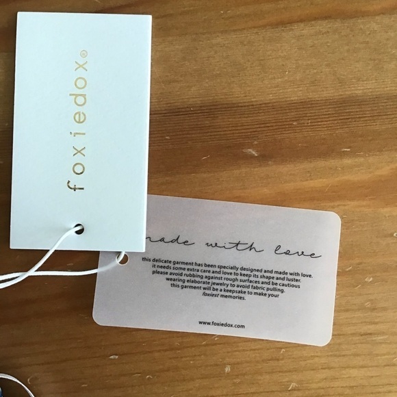 Foxiedox Floral Chiffon Off the Shoulder Blouse S - Picture 12 of 15